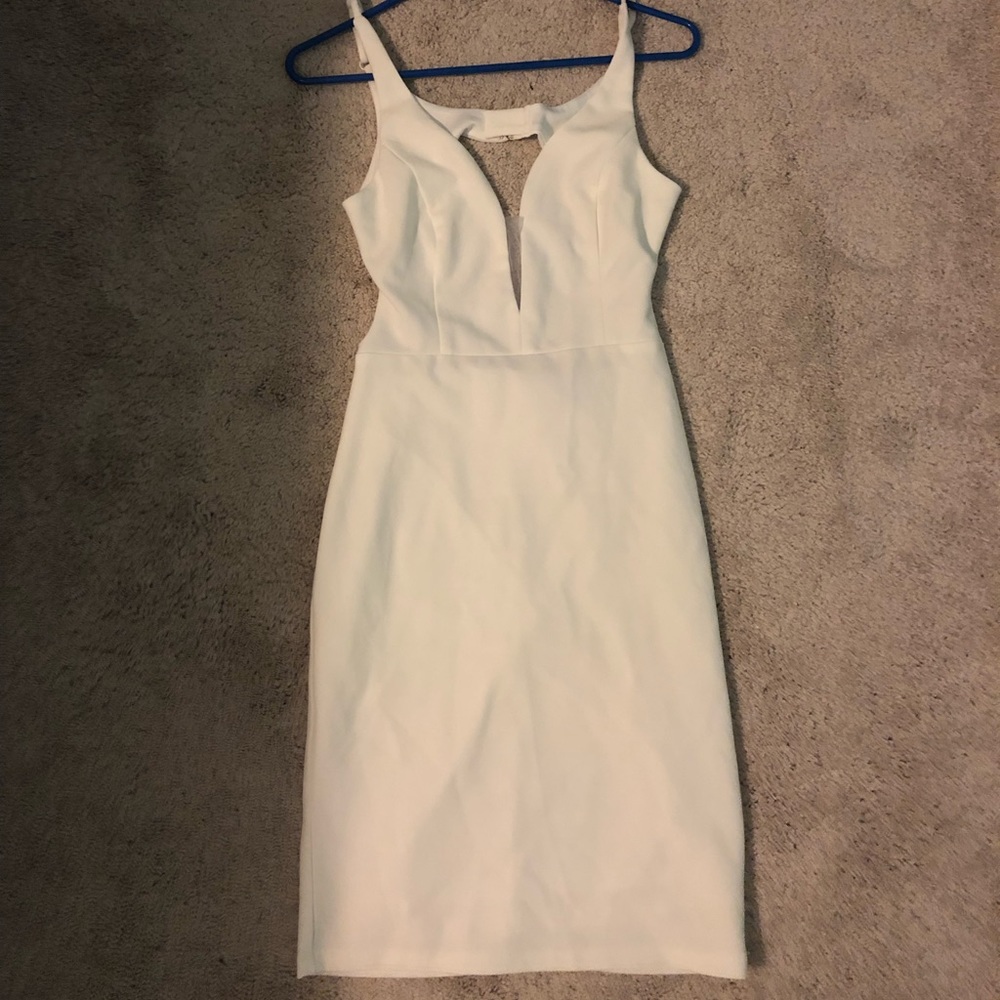 White Midi Dress